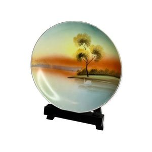 Meito China Hand Painted Saucer, Made in Japan